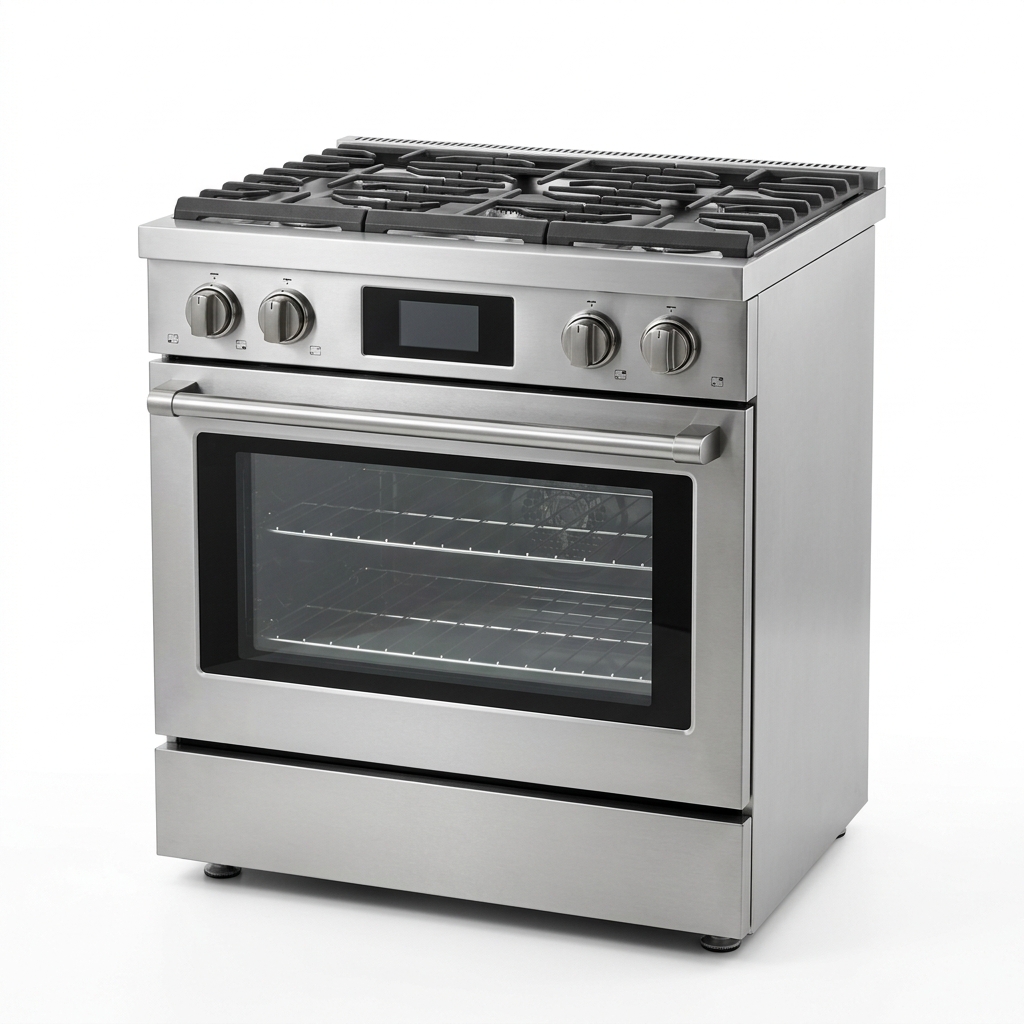 Cocina a Gas Acero Inoxidable Premium